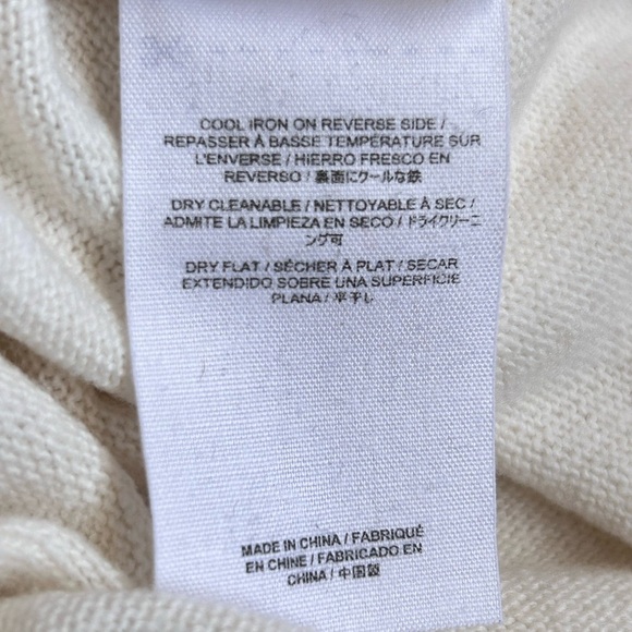 Charli Ellin Cashmere Lambswool Blend Sweater Elegant Quiet Luxury Women Sz XS - Picture 12 of 13